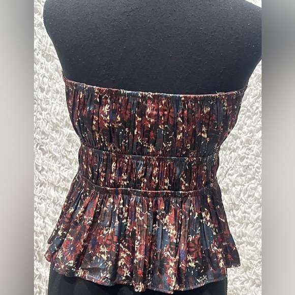 Rachel Zoe Multicolor RUCHED TIERED TANK TOP, GYPSY/ BOHO CORE, SIZE XS - Picture 10 of 10